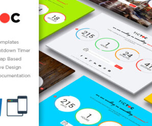 TICTOC – Coming Soon Countdown Template