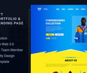 Metaverse – NFT Portfolio and Landing Page