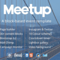 Meetup | Conference & Event Landing With Page Builder