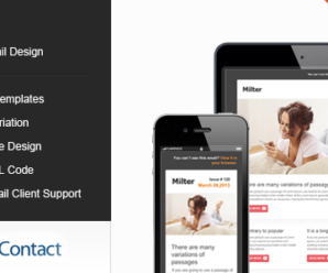 Milter – Responsive E-mail Template