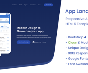 App Landing Page – Siroon