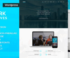 Vizerk – One Page Parallax WordPress Theme