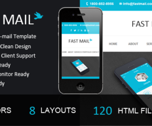 Fast Mail- Responsive E-mail Template