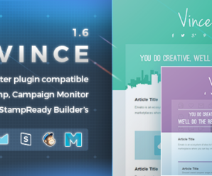 Vince | Responsive Email Template