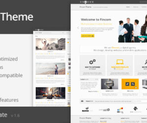 Fincom – Responsive HTML Template