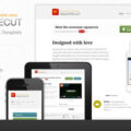 Squarecut Responsive Landing Page template