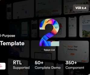 Rakon – Creative Multipurpose Landing Page HTML5 Template