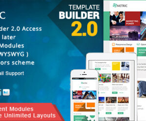 Metric – Responsive E-mail Template