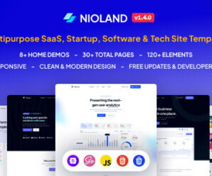 NioLand – SaaS & App Landing Page HTML Template