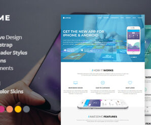 AppMe – App Landing Page WordPress Theme