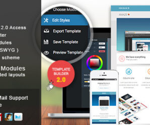 Amaze – Responsive Email + TemplateBuilder