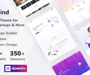 Techwind – Multipurpose Landing Page WordPress Theme