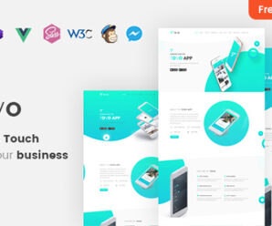 Tovo – Vue JS App Landing Page