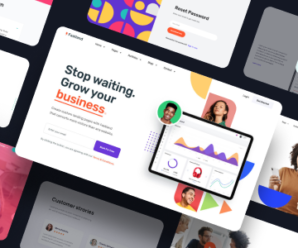 Fastland – Landing Page Template for SaaS, Startup & Agency