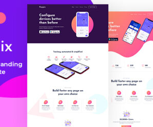 Rappix – App Landing Page