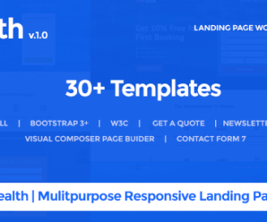 Wealth – Multi-Purpose Landing Page WordPress Theme