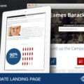 Political Candidate – Responsive Landing Page