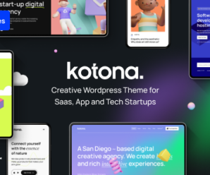 Kotona – Software and App Landing Page Theme