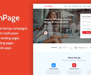 LaunchPage – Premium HTML Landing Page Template