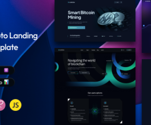 Coindox – ICO & Crypto Landing Page Template