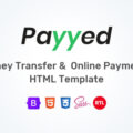 Payyed – Money Transfer and Online Payments HTML Template