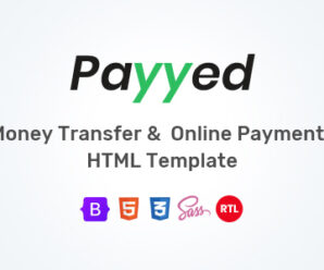 Payyed – Money Transfer and Online Payments HTML Template