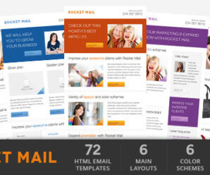 Rocket Mail – Clean & Modern Email Template