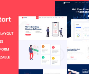 Gostart – Startup Landing Page