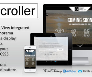 Street Scroller – Panoramic Coming Soon Template