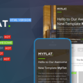 MYFLAT – Real Estate HTML Landing Page