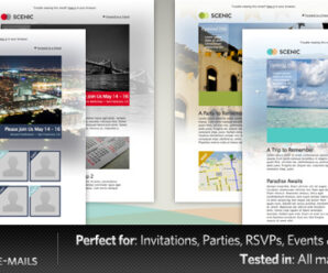 Scenic – HTML Email Template