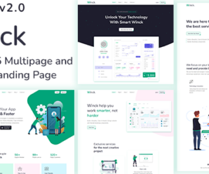 Winck – Bootstrap 5 Multipurpose Landing Page