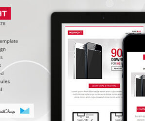 Midnight – Premium Responsive HTML Email Template