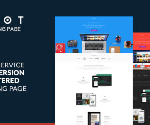 SPOT – App / Service Landing Page