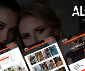 Alexia – Model Agency WordPress Theme