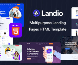 Landio – Multipurpose Landing Page HTML Template