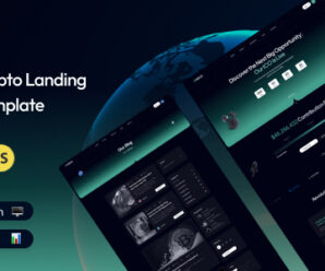 Xeco – ICO & Crypto Landing Page Template