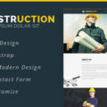 Construction – Bootstrap Landing Page