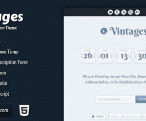 Vintages – Under Construction Theme