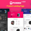 Ponno – Product Landing Page