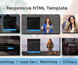 LEAD – Multipurpose Responsive HTML Landing Page