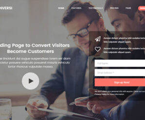 Conversi Professional Conversion Landing Page