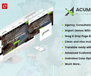 Acumec – Business Multipurpose WordPress Theme