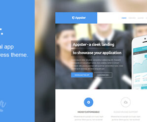 Appster – Ultimatel App Landing Page WordPress Theme