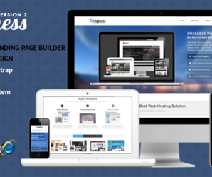 Dragness – Premium WordPress Landing Page