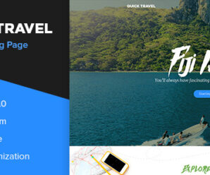 Quick Travel HTML Landing Page