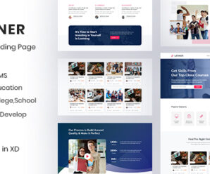 Lerner Education Landing Page