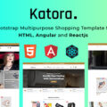 Katora 3 in 1 – Bootstrap Multipurpose Shopping Template for HTML, Angular 8 and React JS