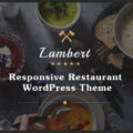 Lambert – Restaurant / Cafe / Pub WordPress Theme