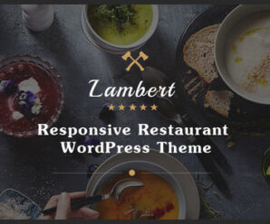 Lambert – Restaurant / Cafe / Pub WordPress Theme